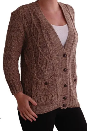 Milla Button Knitted V Neck Cardigan