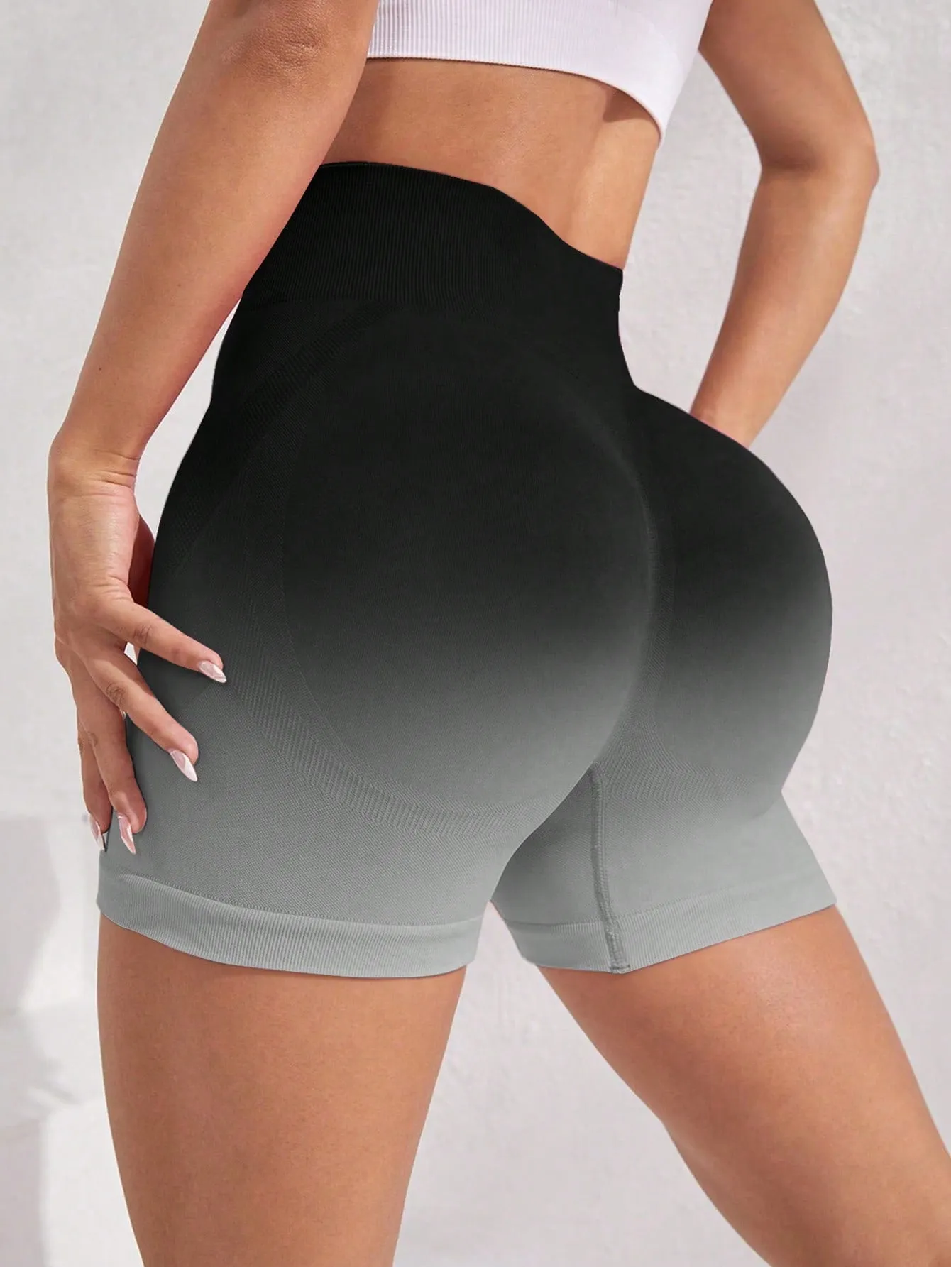 Ombre Wideband Waist Active Shorts SS24