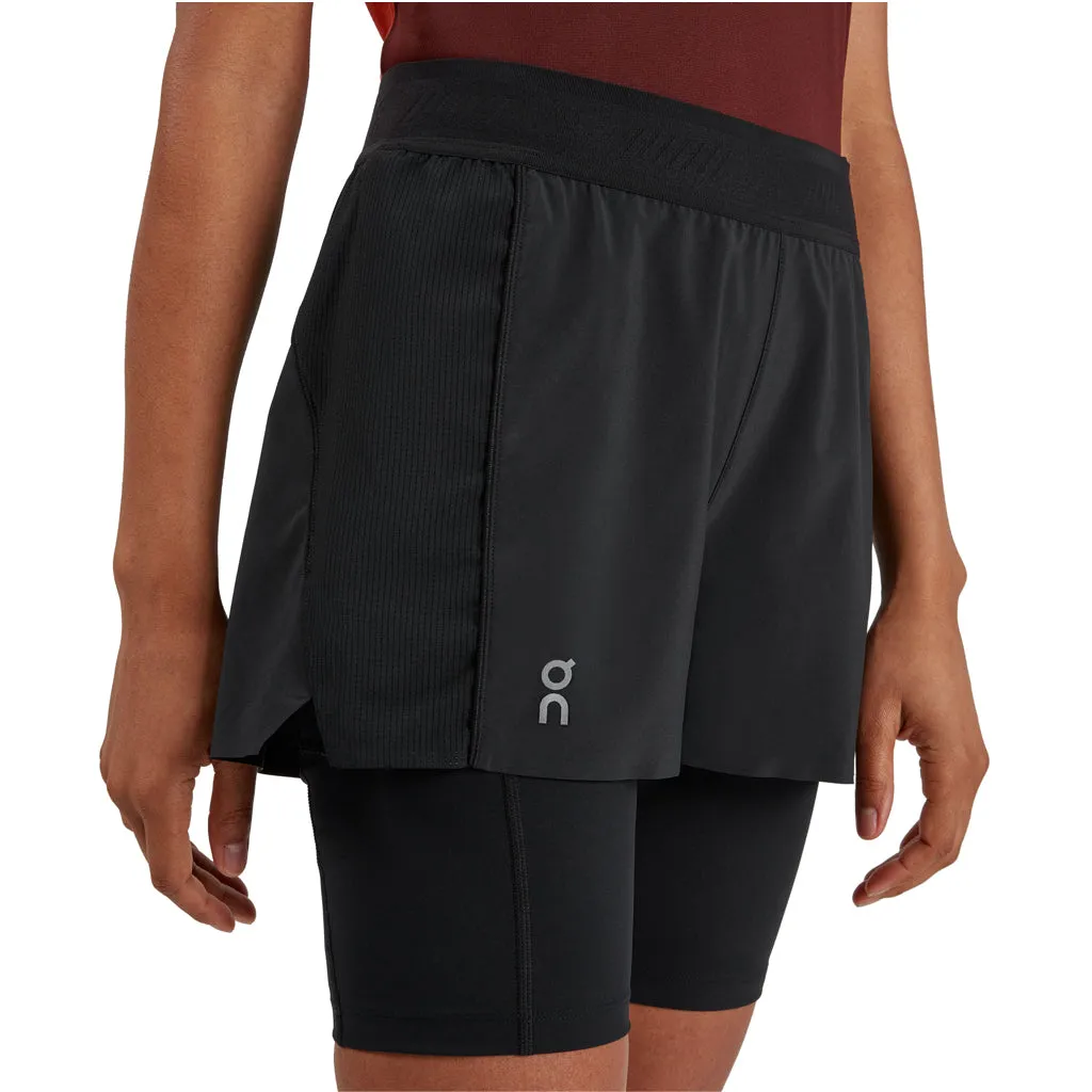 On Running Active Shorts Women's Black