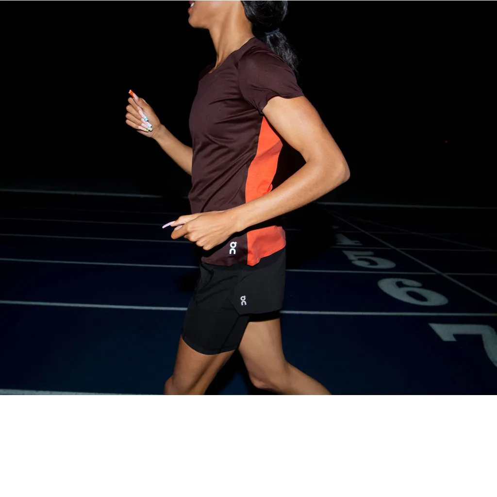 On Running Active Shorts Women's Black