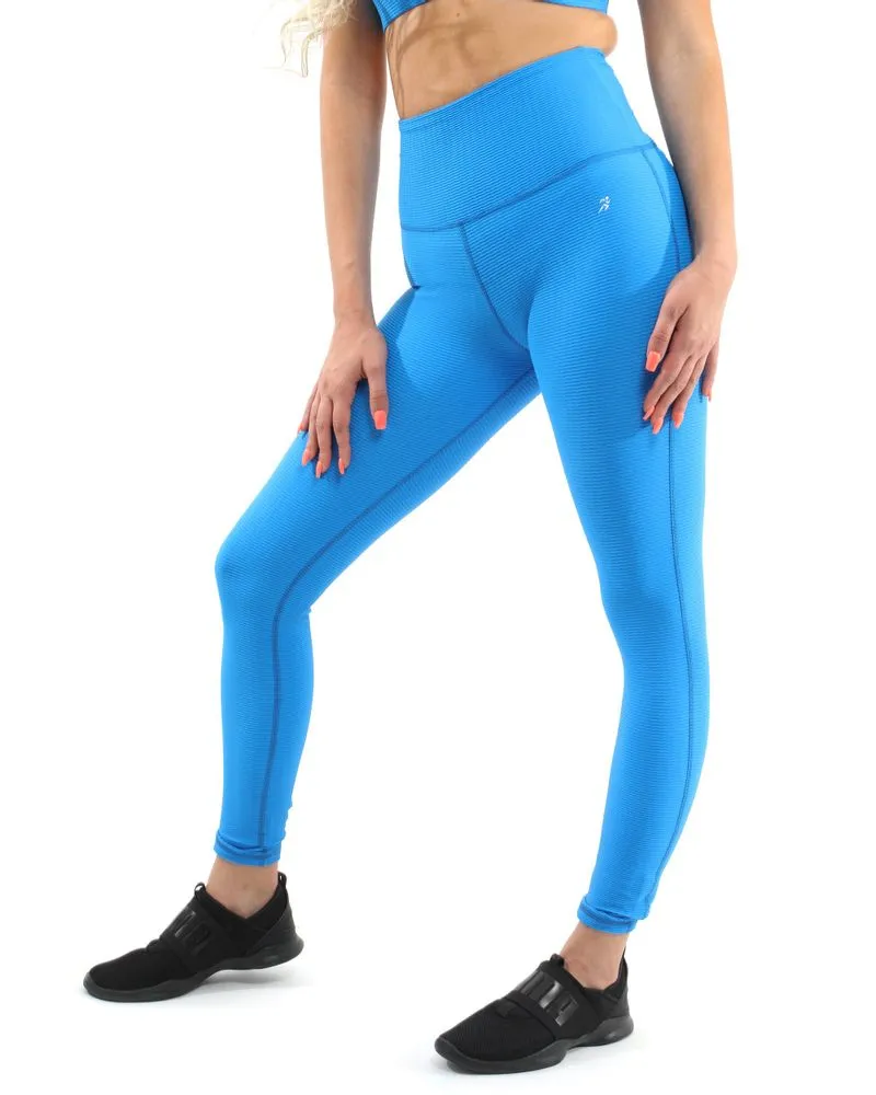 Positano Activewear Leggings - Aqua [MADE IN ITALY]