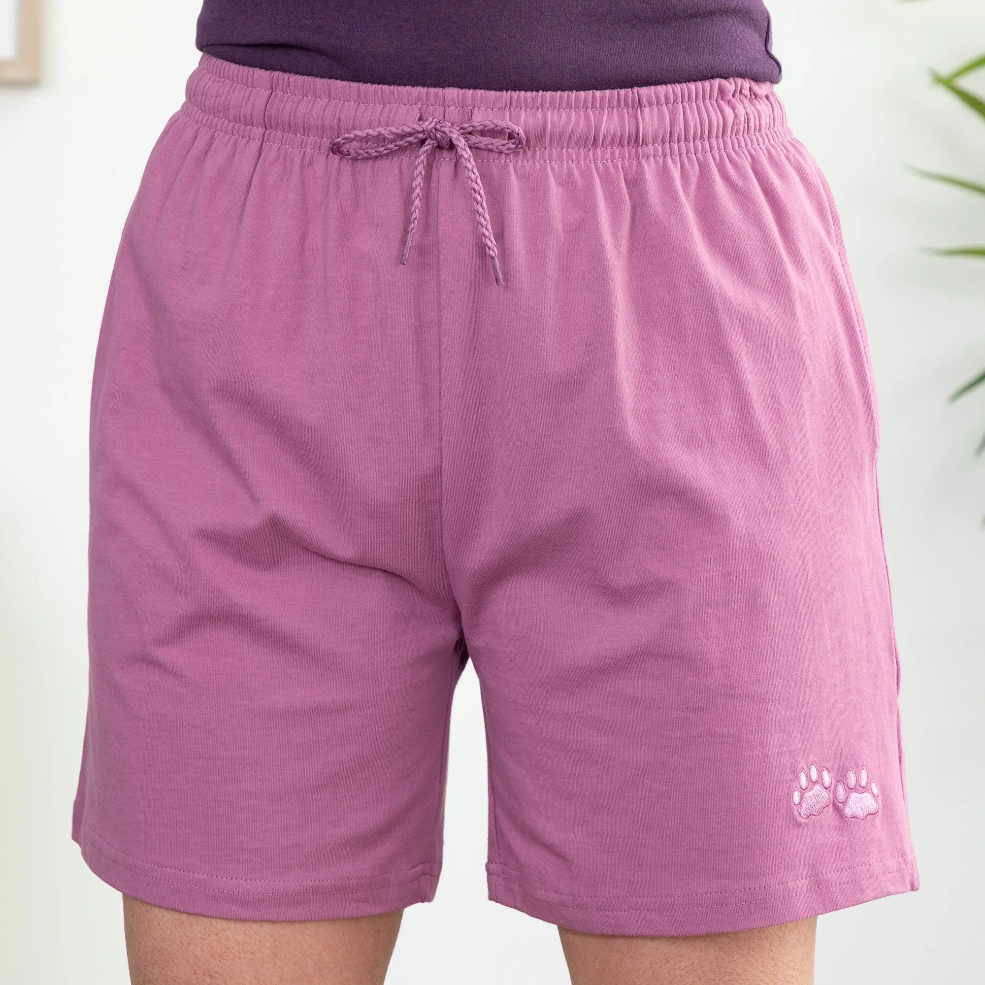 Purple Paw Women's Casual Shorts