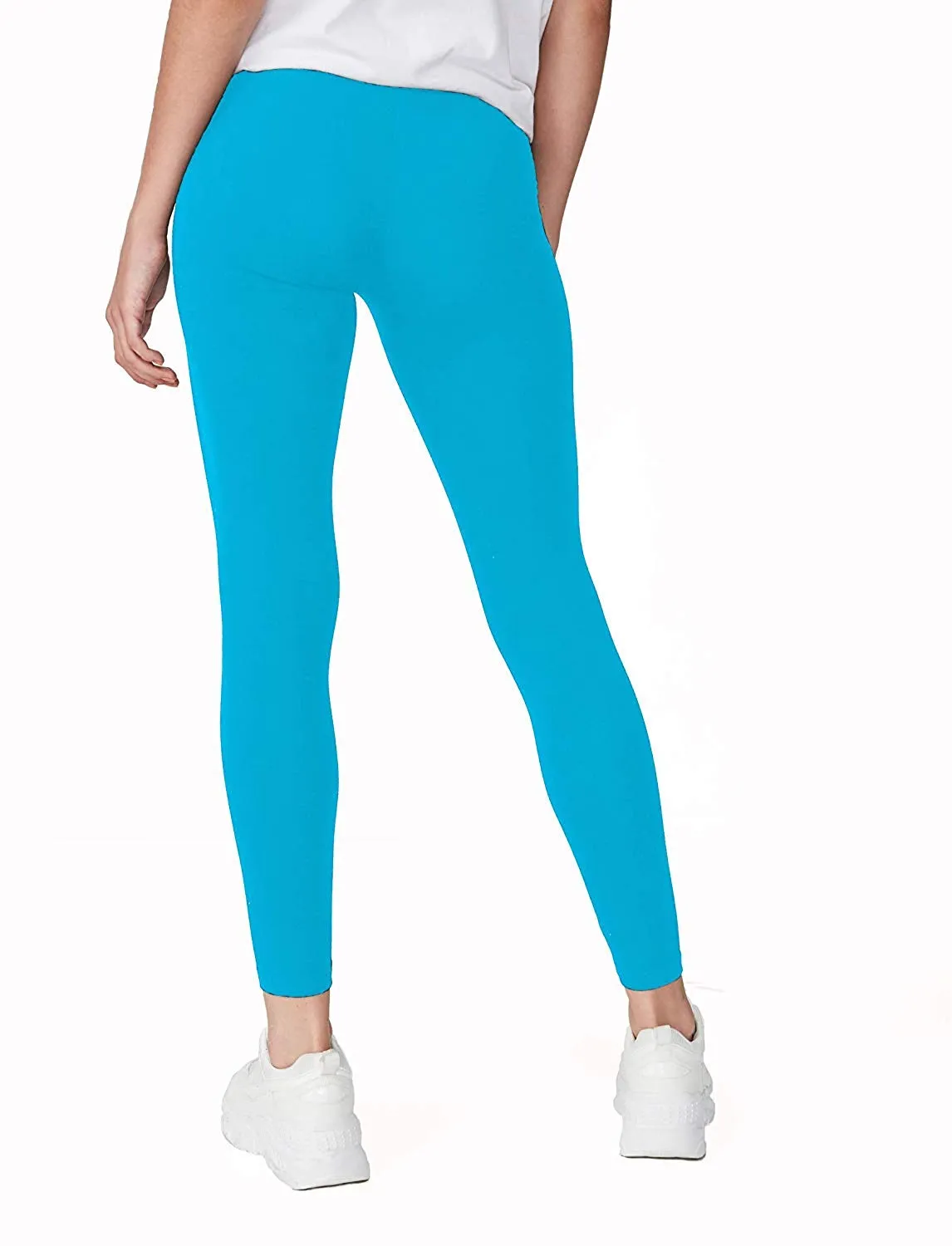 Red | Maroon | Black | White | Sky Blue | Parrot Green | Pink | Yellow | Navy Blue | Orange | Dark and Light Soft Cotton  Color Legging - BK00008MCLGQ