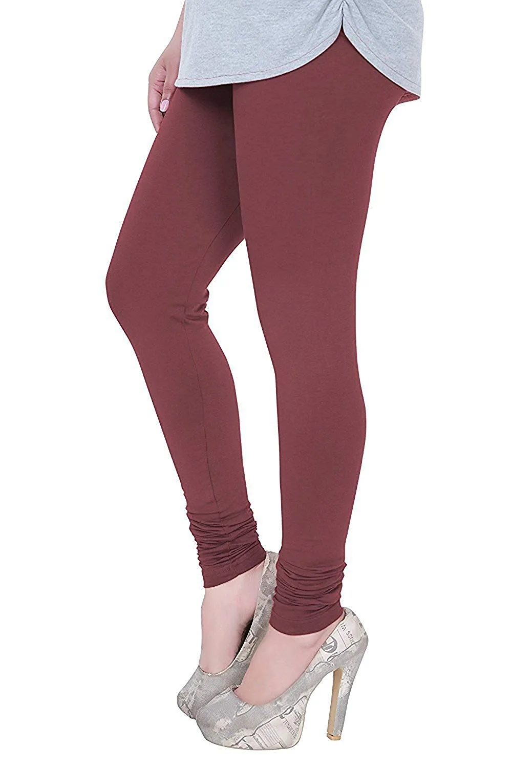 Red | Maroon | Black | White | Sky Blue | Parrot Green | Pink | Yellow | Navy Blue | Orange | Dark and Light Soft Cotton  Color Legging - BK00008MCLGQ