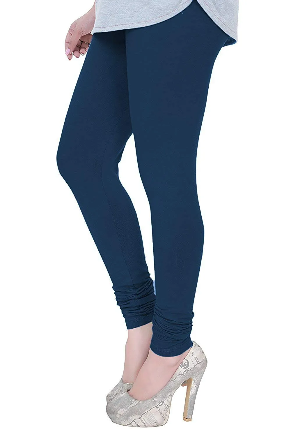 Red | Maroon | Black | White | Sky Blue | Parrot Green | Pink | Yellow | Navy Blue | Orange | Dark and Light Soft Cotton  Color Legging - BK00008MCLGQ