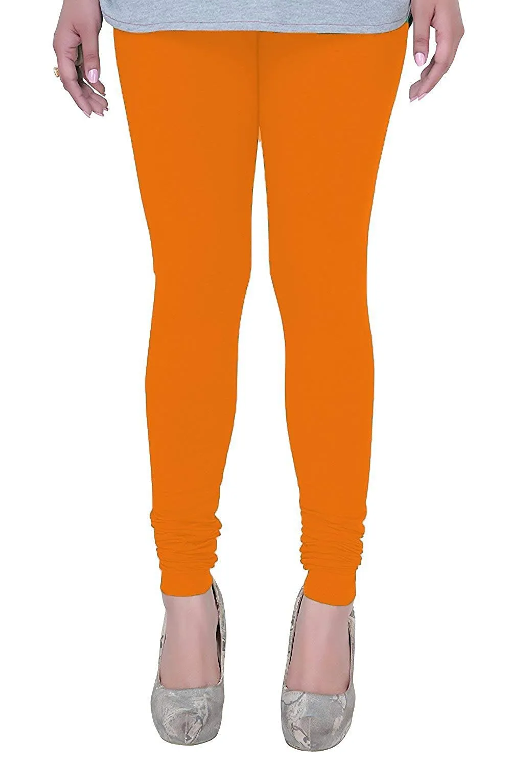 Red | Maroon | Black | White | Sky Blue | Parrot Green | Pink | Yellow | Navy Blue | Orange | Dark and Light Soft Cotton  Color Legging - BK00008MCLGQ
