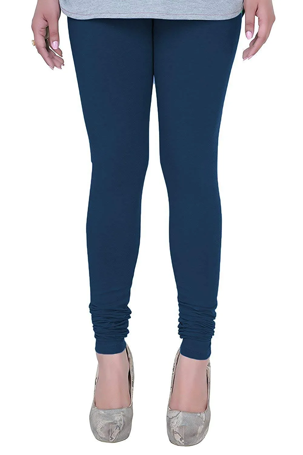 Red | Maroon | Black | White | Sky Blue | Parrot Green | Pink | Yellow | Navy Blue | Orange | Dark and Light Soft Cotton  Color Legging - BK00008MCLGQ