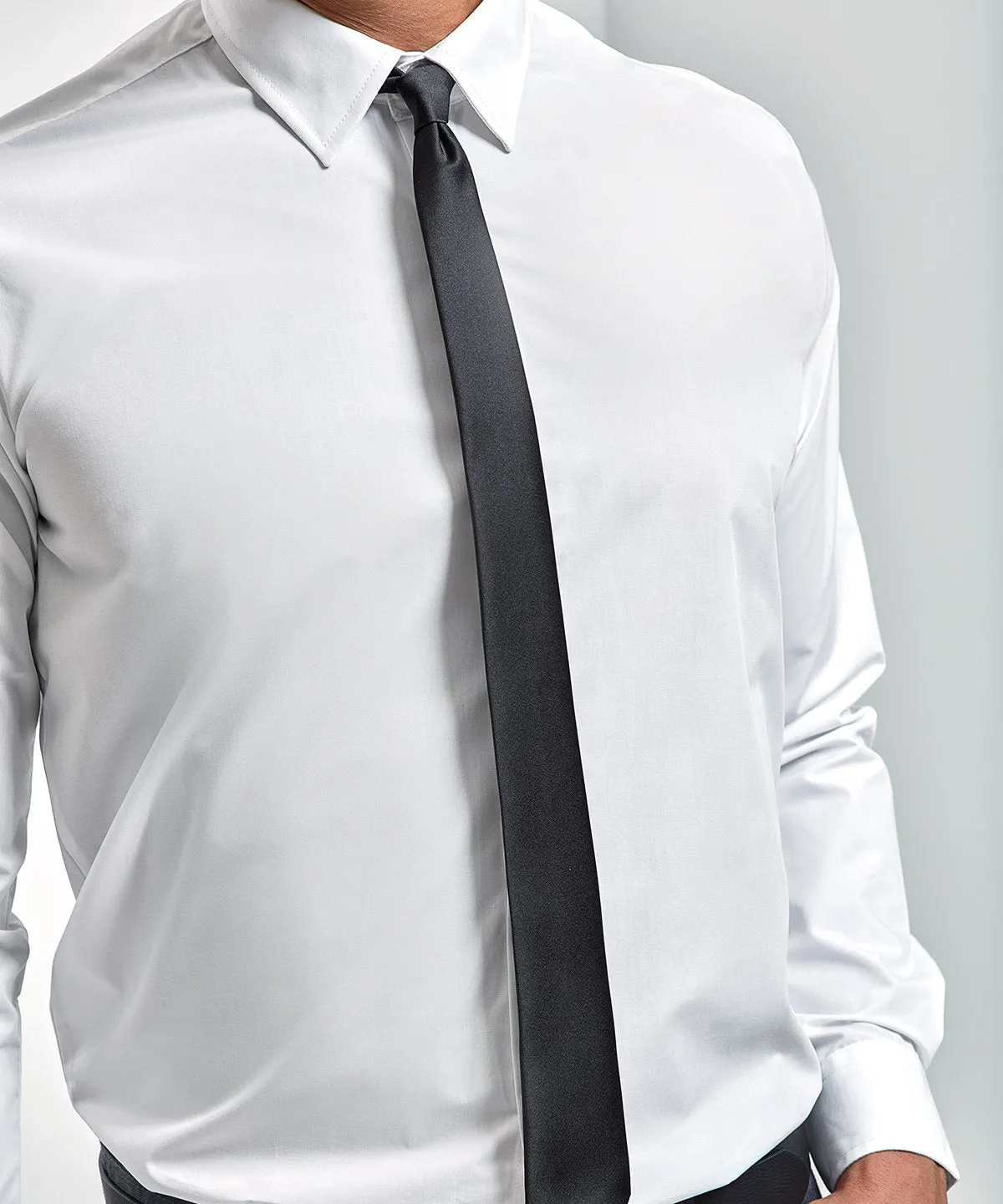 Red - Slim tie