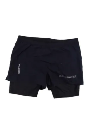 Salomon Mens Cross 2-In-1 Short