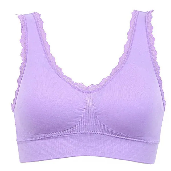 Seamless Bra Breathable Women Seamless Fitness Lace Bra Tops