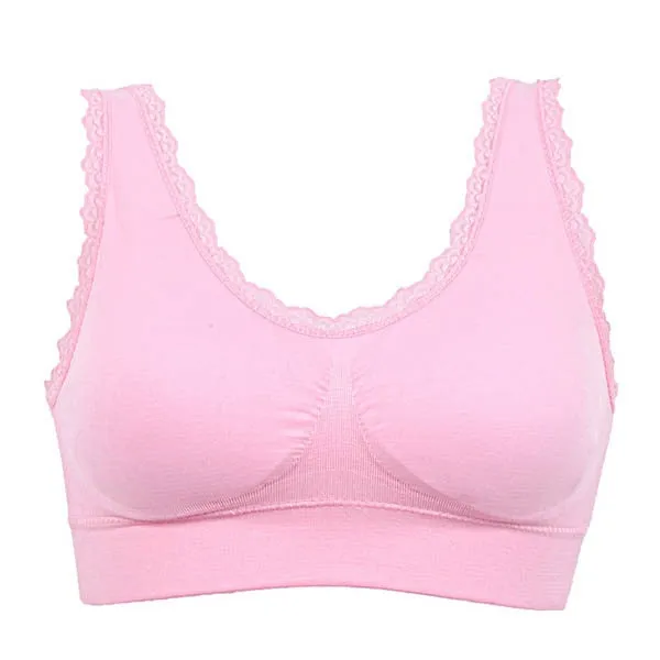 Seamless Bra Breathable Women Seamless Fitness Lace  Bra