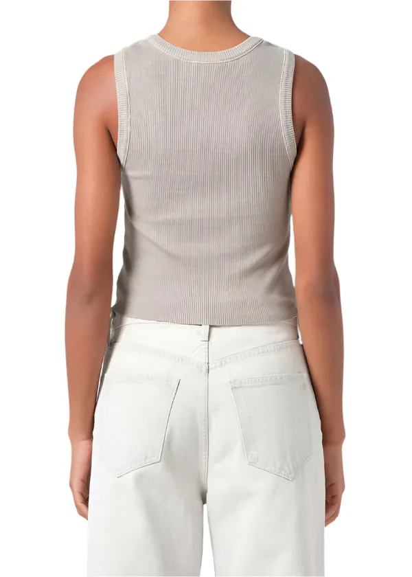 Shrunken Poppy Tank in Drab