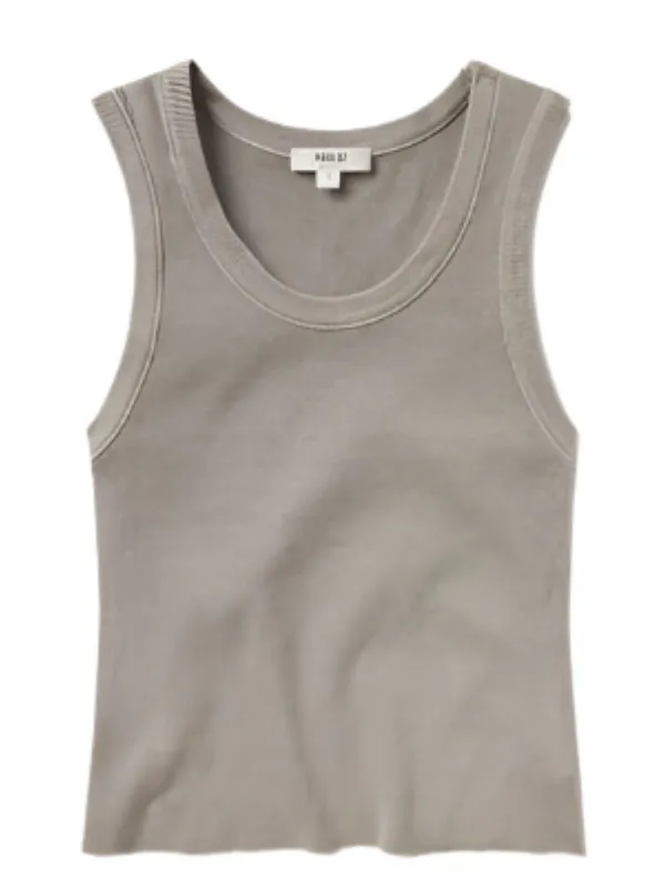 Shrunken Poppy Tank in Drab