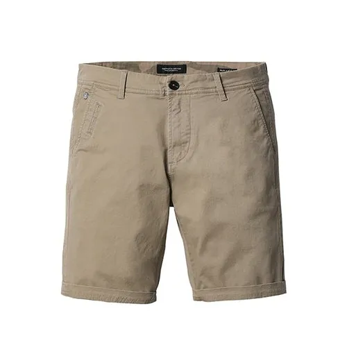 SIMWOOD 2021 Summer New Solid Shorts Men Cotton Slim Fit Knee Length