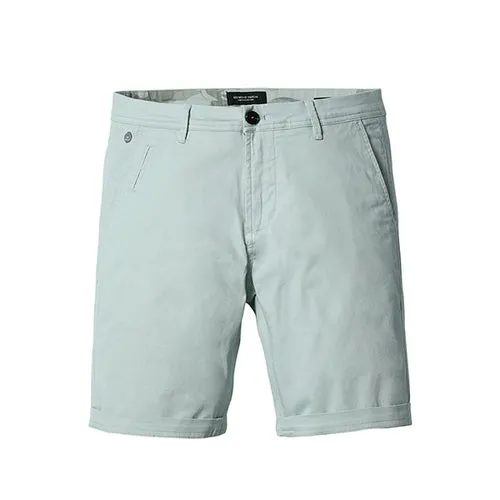 SIMWOOD 2021 Summer New Solid Shorts Men Cotton Slim Fit Knee Length