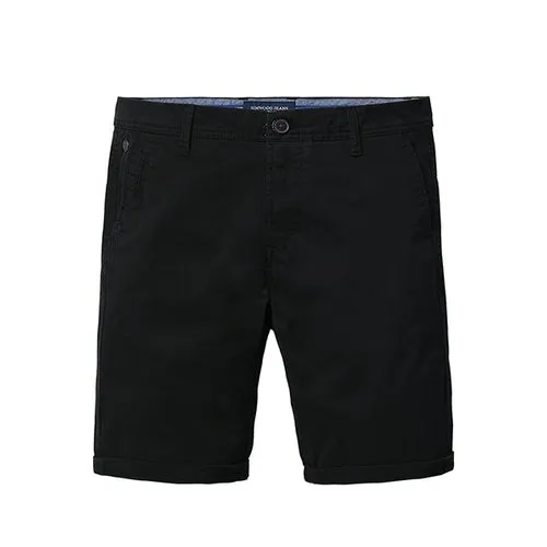 SIMWOOD 2021 Summer New Solid Shorts Men Cotton Slim Fit Knee Length