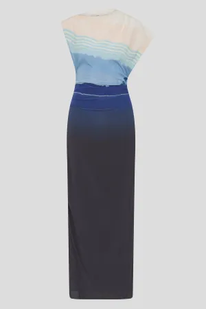 Sir Mariner Midi Dress in Shoreline Stripe