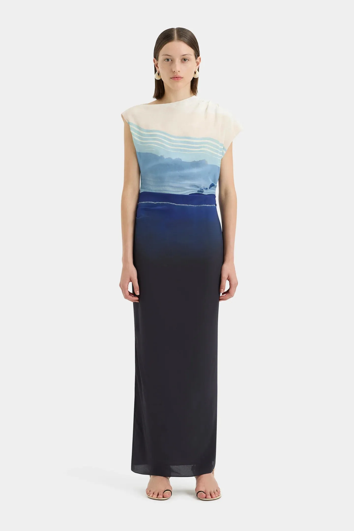 Sir Mariner Midi Dress in Shoreline Stripe