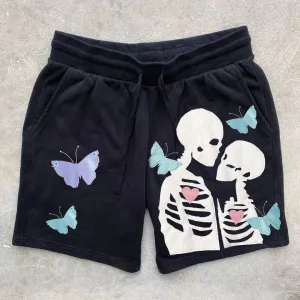 Skull casual street resort horts