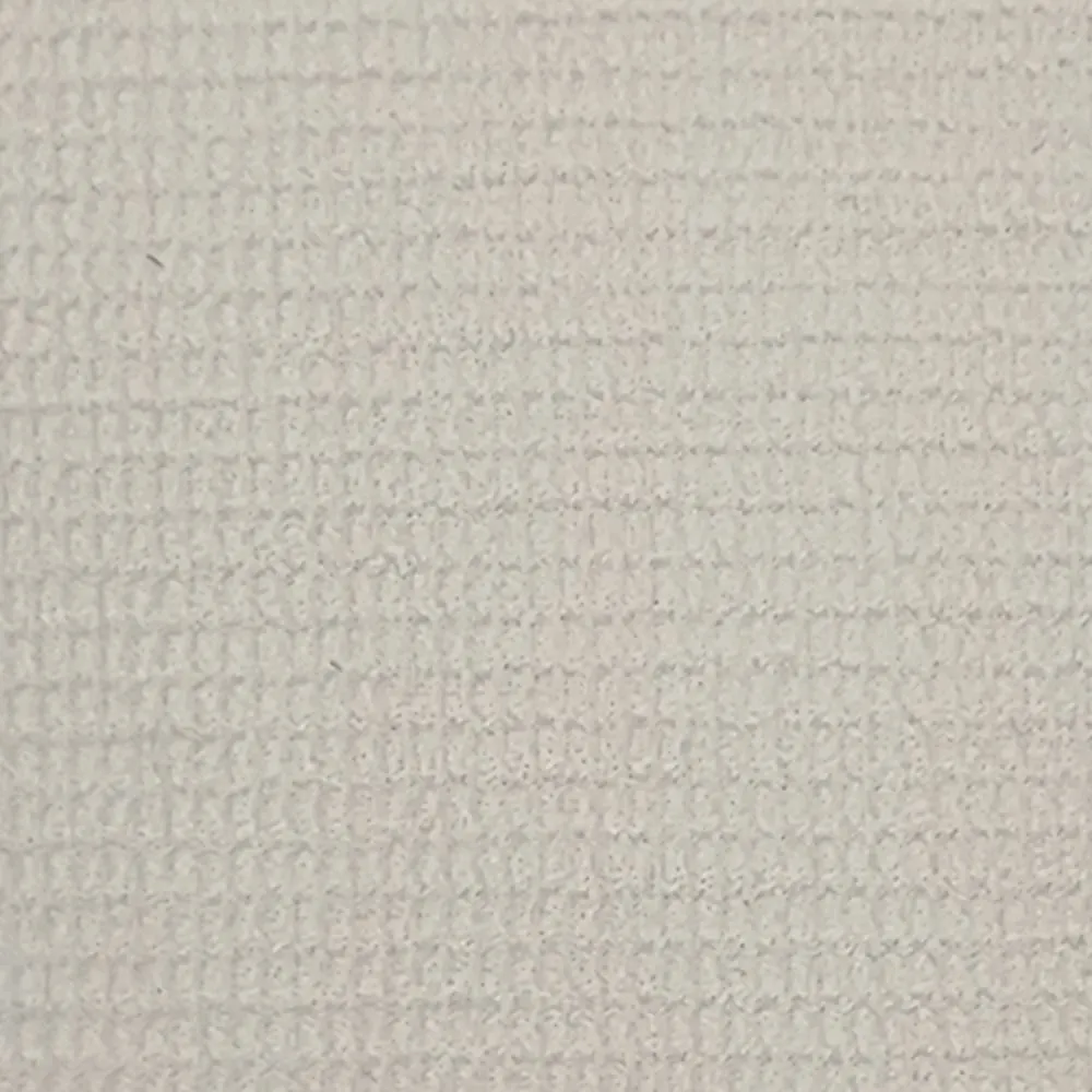 Solid Slub Polyester Spandex Woven Fabric - FAB1537