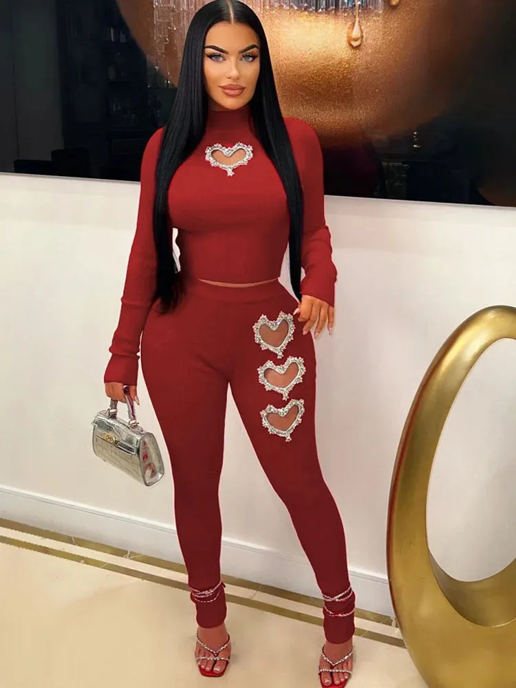 Sparkly Gym Leggings - Clubwear Style
