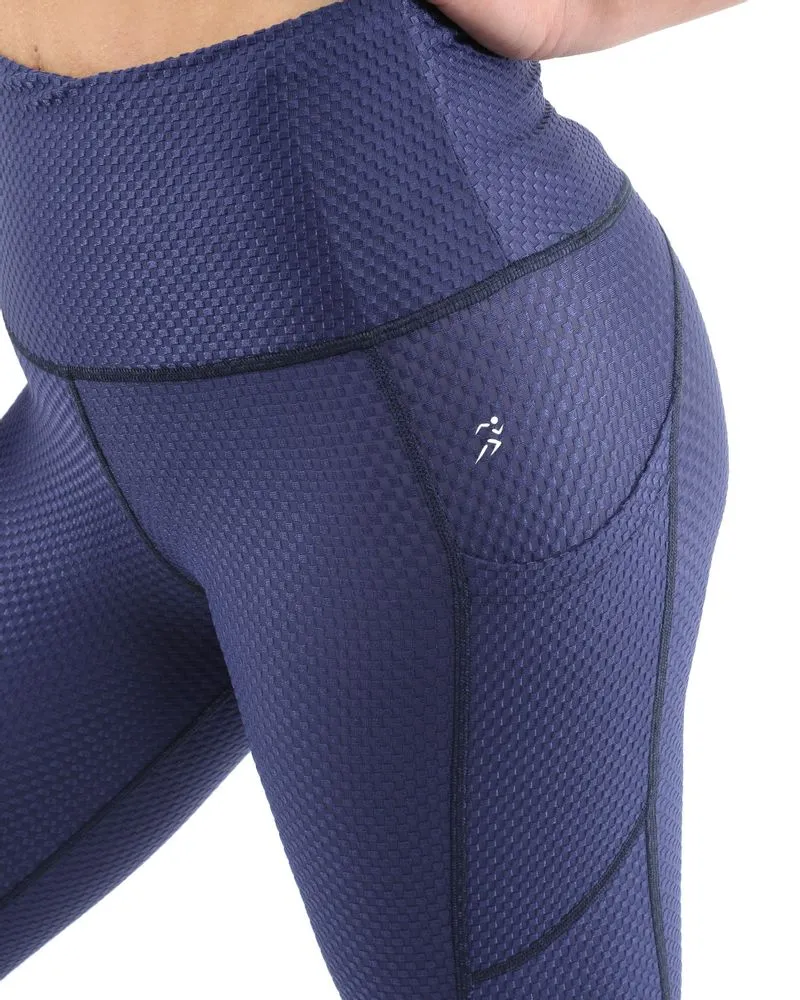 Venice Activewear Leggings - Navy [MADE IN ITALY]