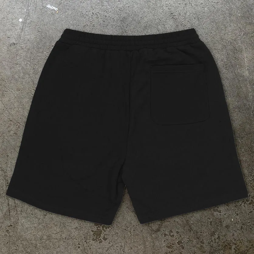 Vintage Casual Bunny Print Track Shorts