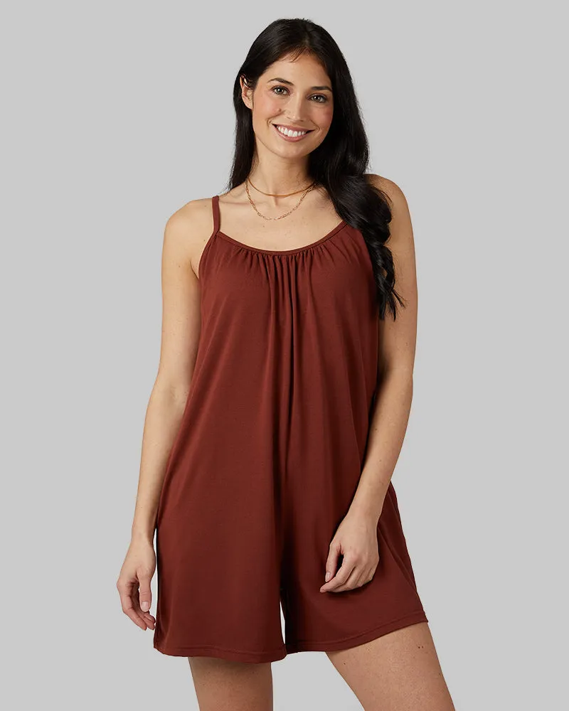 WOMEN'S LIGHTWEIGHT KNIT BRA ROMPER