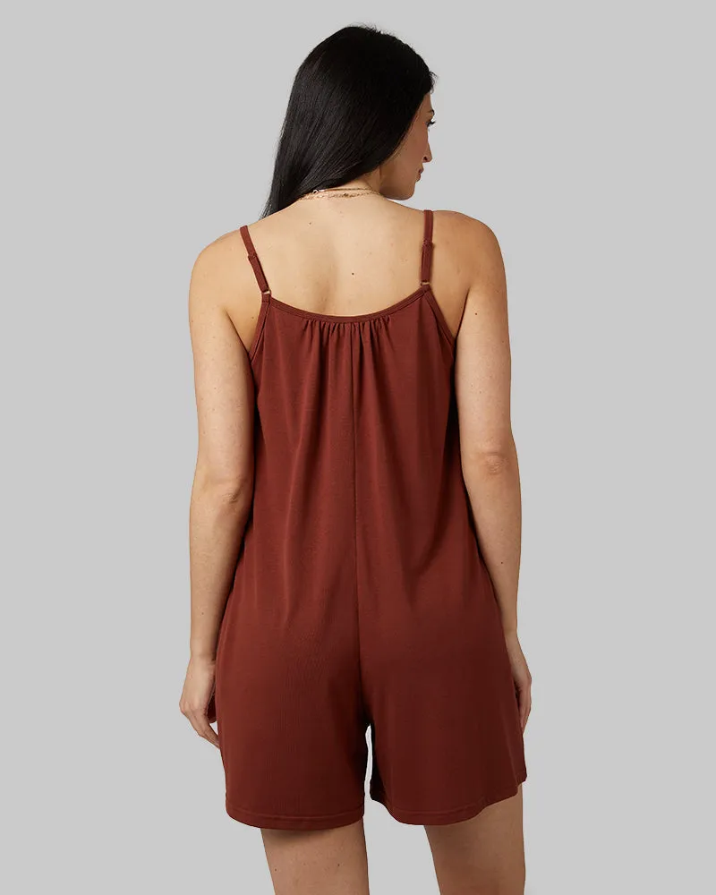WOMEN'S LIGHTWEIGHT KNIT BRA ROMPER