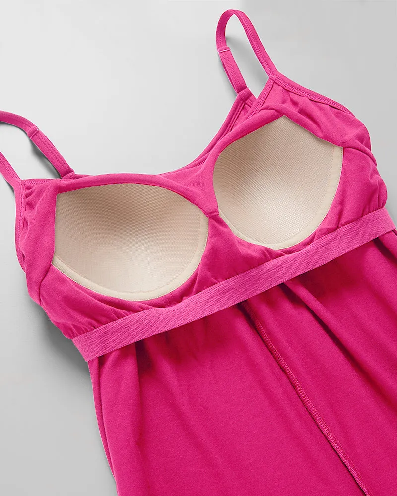 WOMEN'S LIGHTWEIGHT KNIT BRA ROMPER