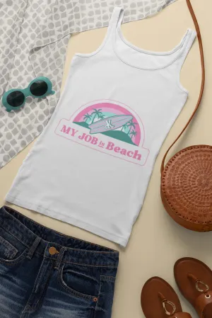 Women's Tank Top: Beach