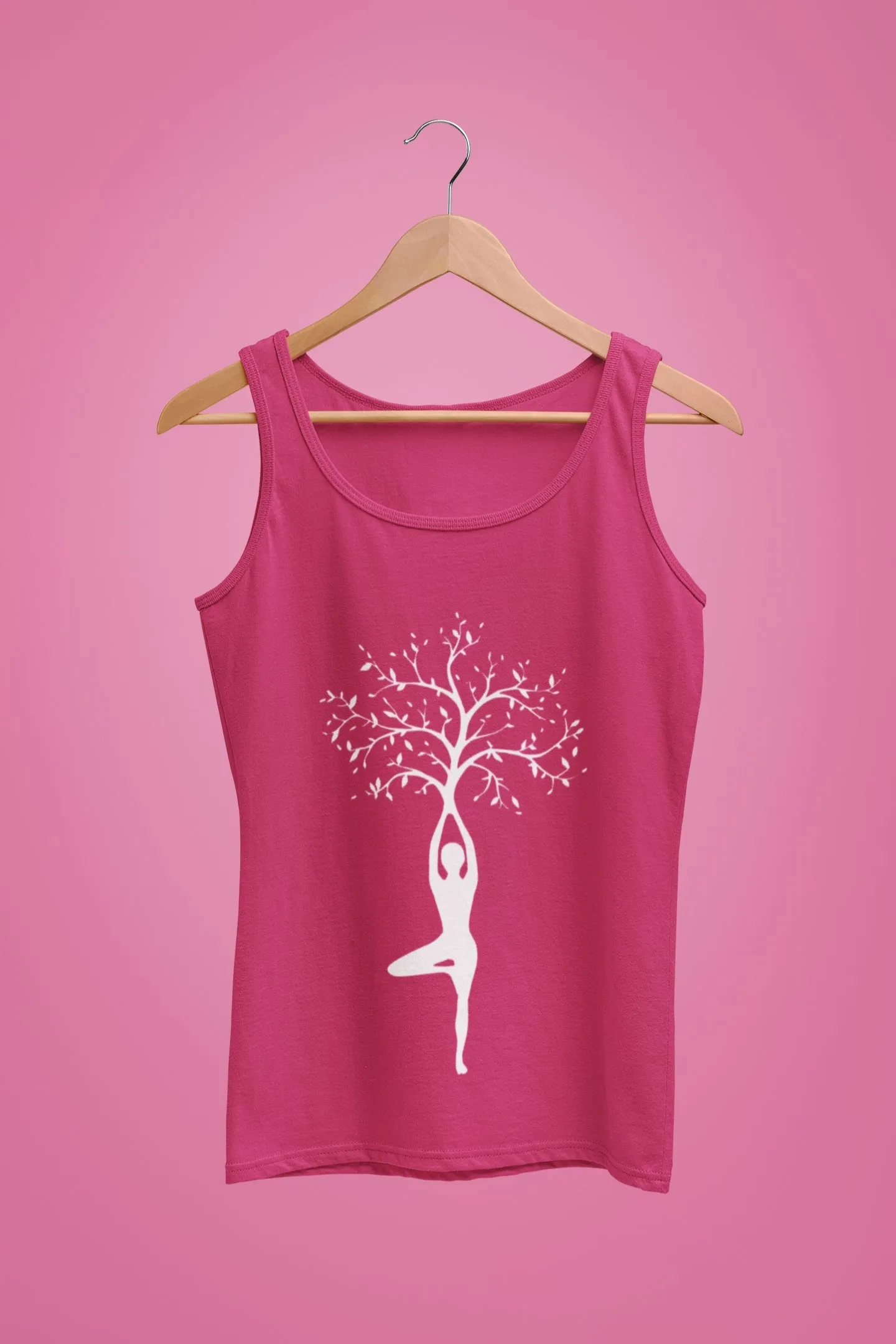 Women's Tank Top : Yoga Tree