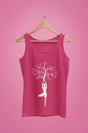 Women's Tank Top : Yoga Tree