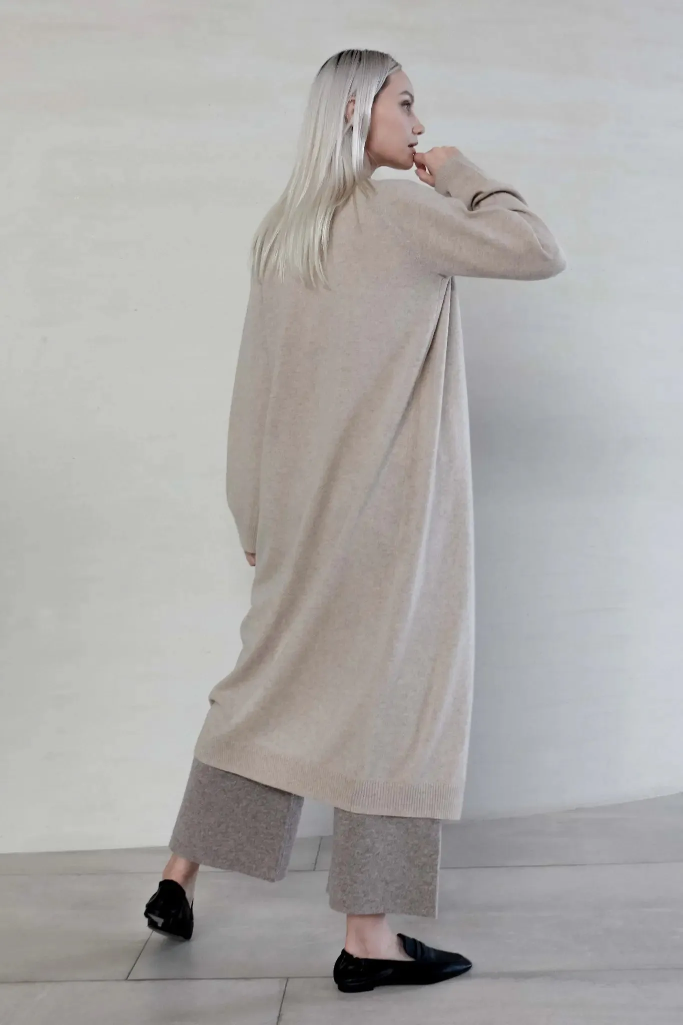 Wool Duster Cardigan