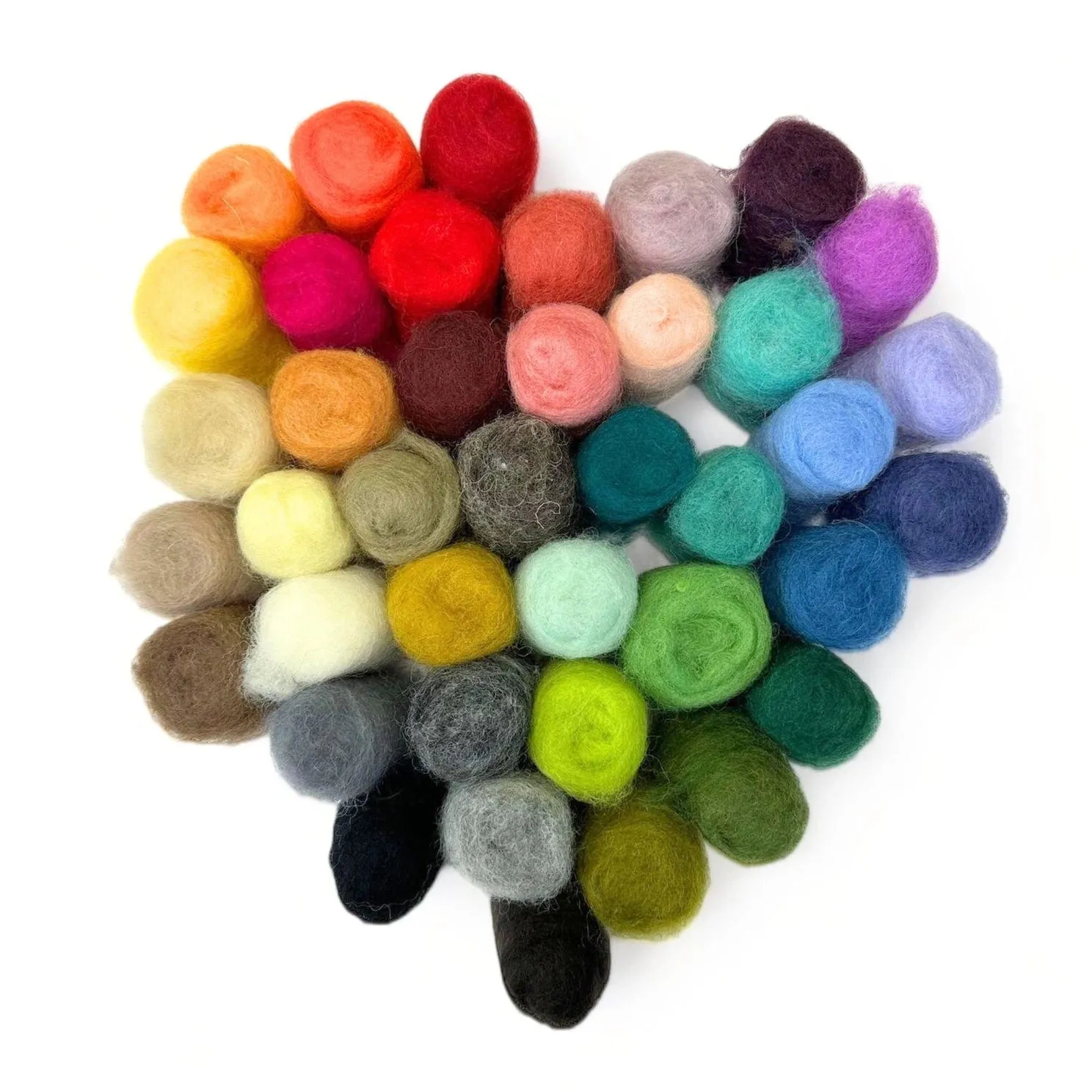 Wool Roving 40 Pack